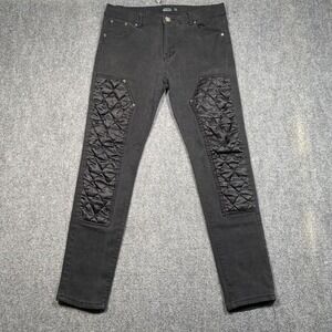 Trestles Supply‎ Co. Men's Black Jeans Biker Jeans Size 34 Grunge Emo